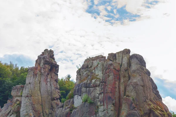 Kumtaşı kaya oluşumu — Stok fotoğraf