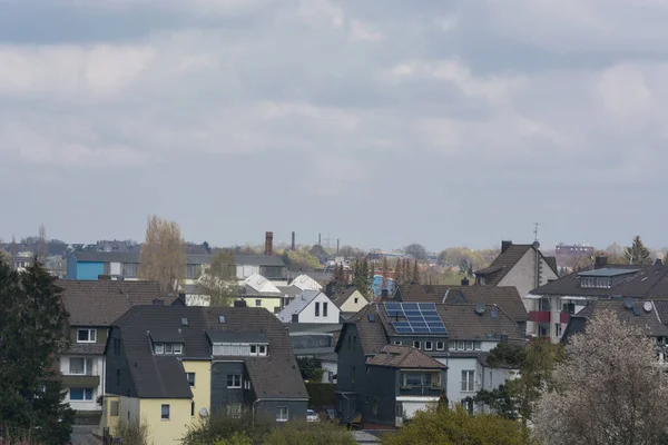 Panoramisch uitzicht op de stad Velbert — Stockfoto