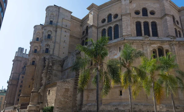 Malaga Cathedral in Andalusia, Spain — Stock Photo, Image