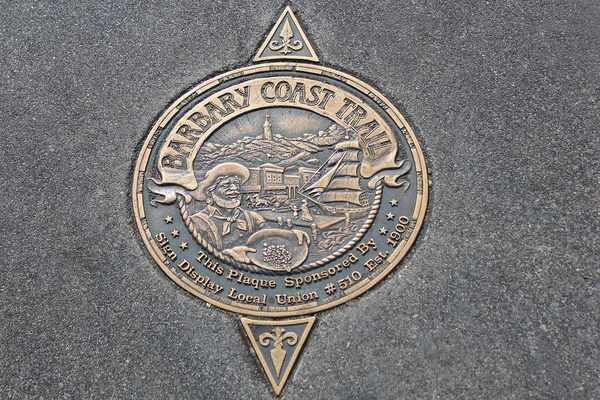 Barbary coast trail — Stock Photo, Image