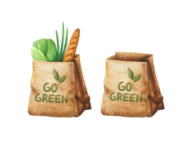 eco-friendly shopping bag. zero waste