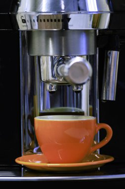 kahve bir fincan sıcak kahve ile