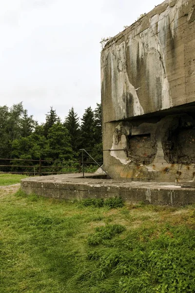 Укрепленная граница Чехословакии — стоковое фото