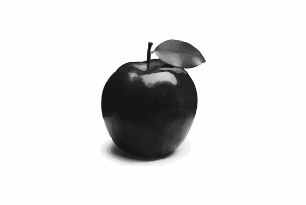 Apple Fruit vector ilustrativo — Archivo Imágenes Vectoriales
