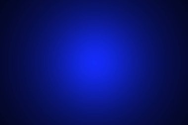 Soyut arka plan mavi gradyan, beyaz parlak ışık ve radyal karanlık. boş veya boş gökyüzü renk dokusu