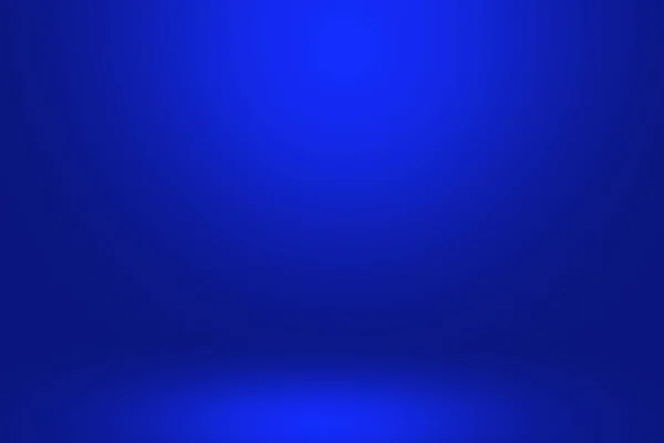 Elvont Háttér Kék Gradiens Fehér Fényes Fény Radiális Sötét Színe — Stock Fotó