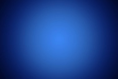 Soyut arka plan mavi gradyan, beyaz parlak ışık ve radyal karanlık. boş veya boş gökyüzü renk dokusu