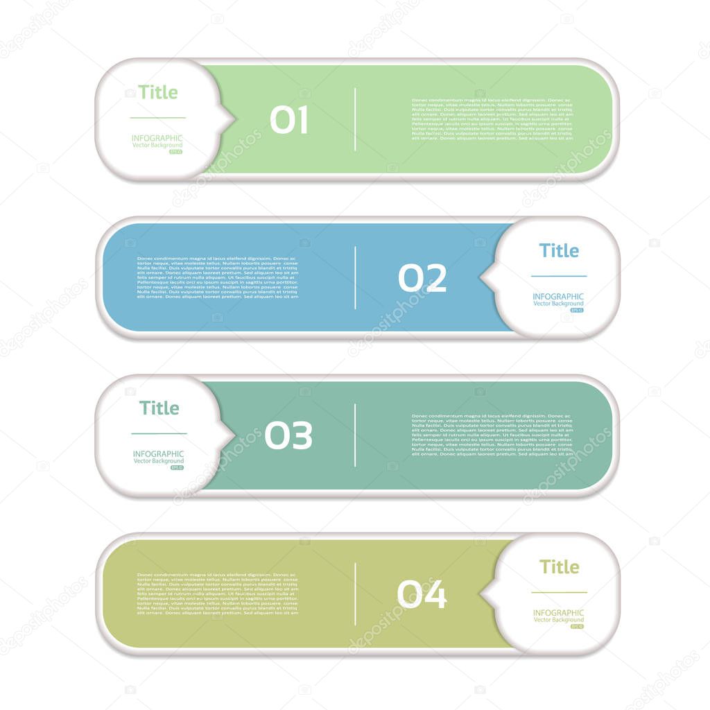 Vector Progress Background / Product Choice or Version. eps 10