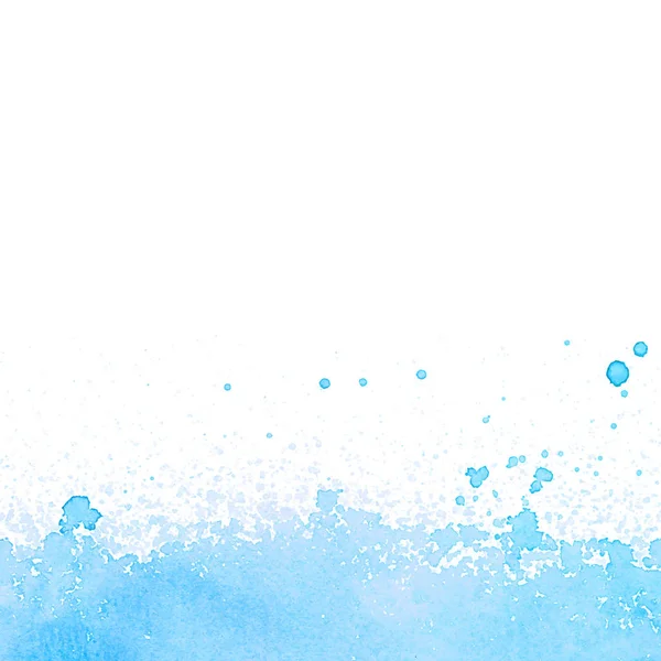 Abstrait fond bleu aquarelle. EPS 8 — Image vectorielle