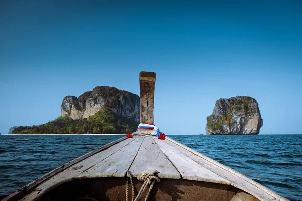 Koh Poda island Krabi Thailand Asia, beautiful white beach and clear ocean in Thailand