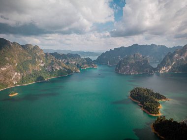 Khao Sok national park Cheow Lan Dam, Ratchaprapha Dam or Rajjaprabha Dam at Suratthani