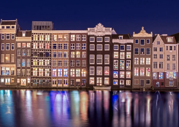 Amsterdam maison de canal néerlandais au centre historique de la ville Amsterdam Pays-Bas — Photo
