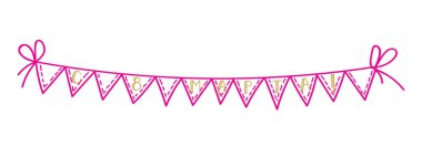 8 Mart kartı. Uluslararası Kadınlar Günü. Mektup. Tebrik kartı, poster ve afiş tasarımı için. Vektör çizimi. Rusçadan çeviri: 8 Mart kutlu olsun