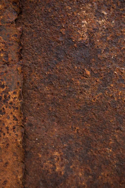 Fundo Chapa Metálica Enferrujado Decomposto — Fotografia de Stock