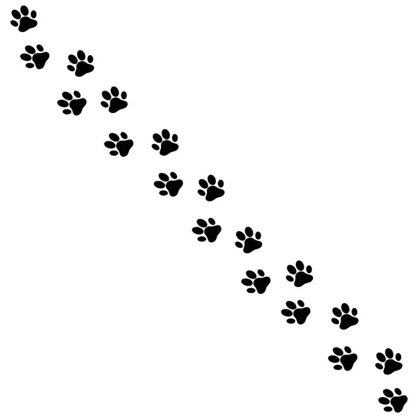 Лапчатая собака — стоковый вектор