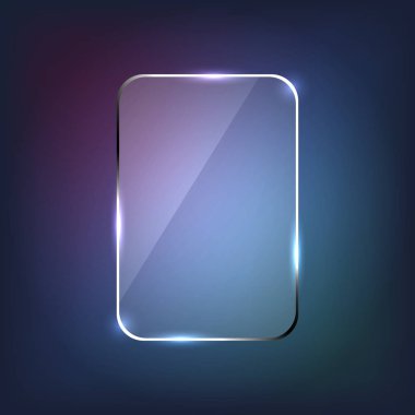 Cam afiş. Soyut vektör illlustration