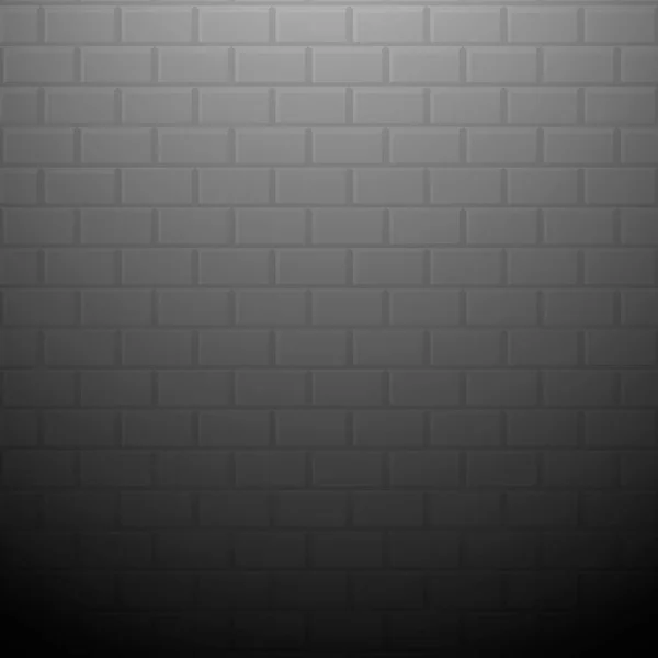 Mur en brique céramique grise — Image vectorielle