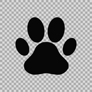 Köpek pençesi izi.