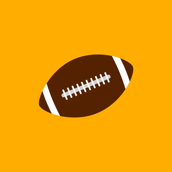 American footbal ball icon — Stock Vector