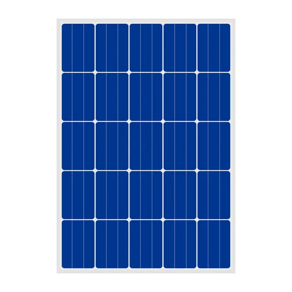 Bejelentkezési Solar panel — Stock Vector