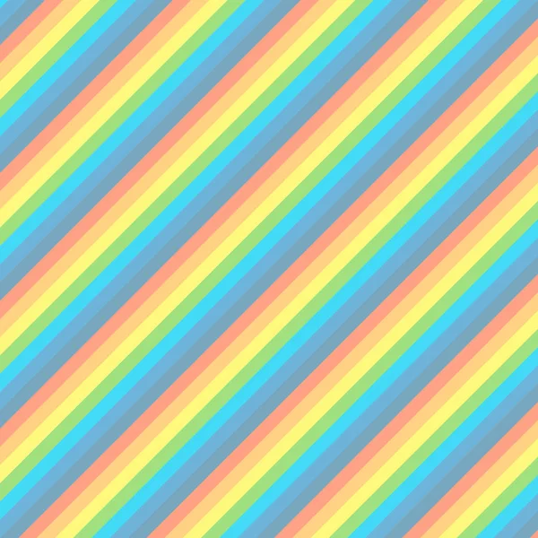 Regenboog lijnpatroon — Stockvector