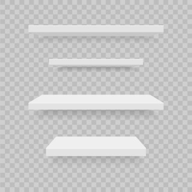 Gerçekçi plastik raf kümesi