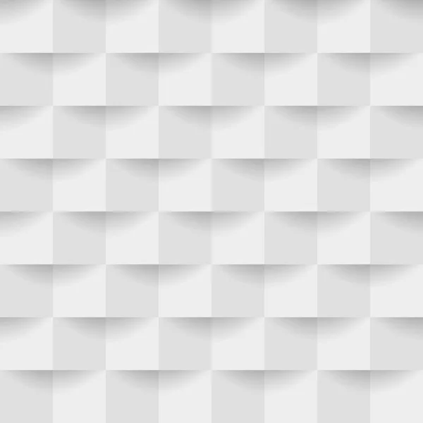 3 d のリアルなキューブの正方形のパターン — ストックベクタ
