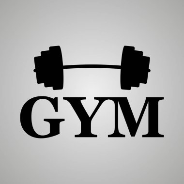 Spor salonu simgesini işaret