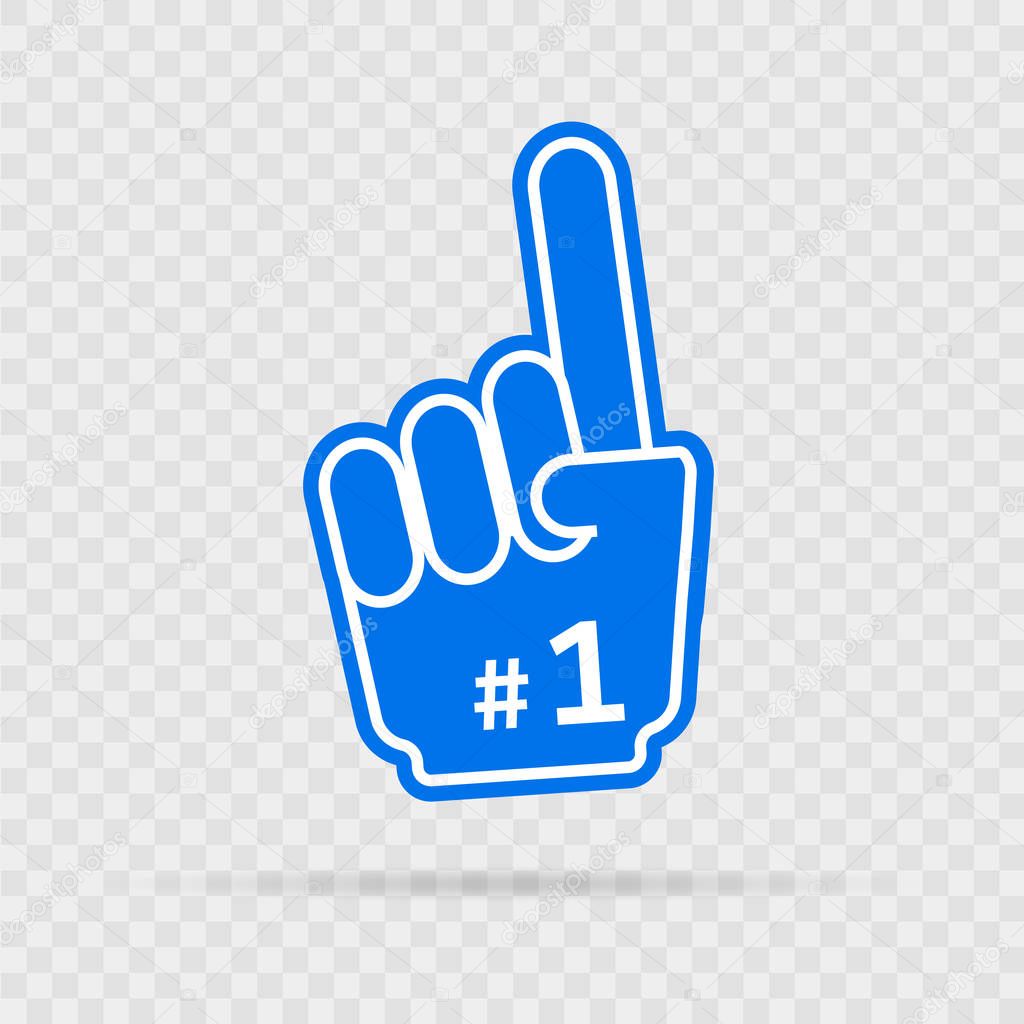 #1 hand icon