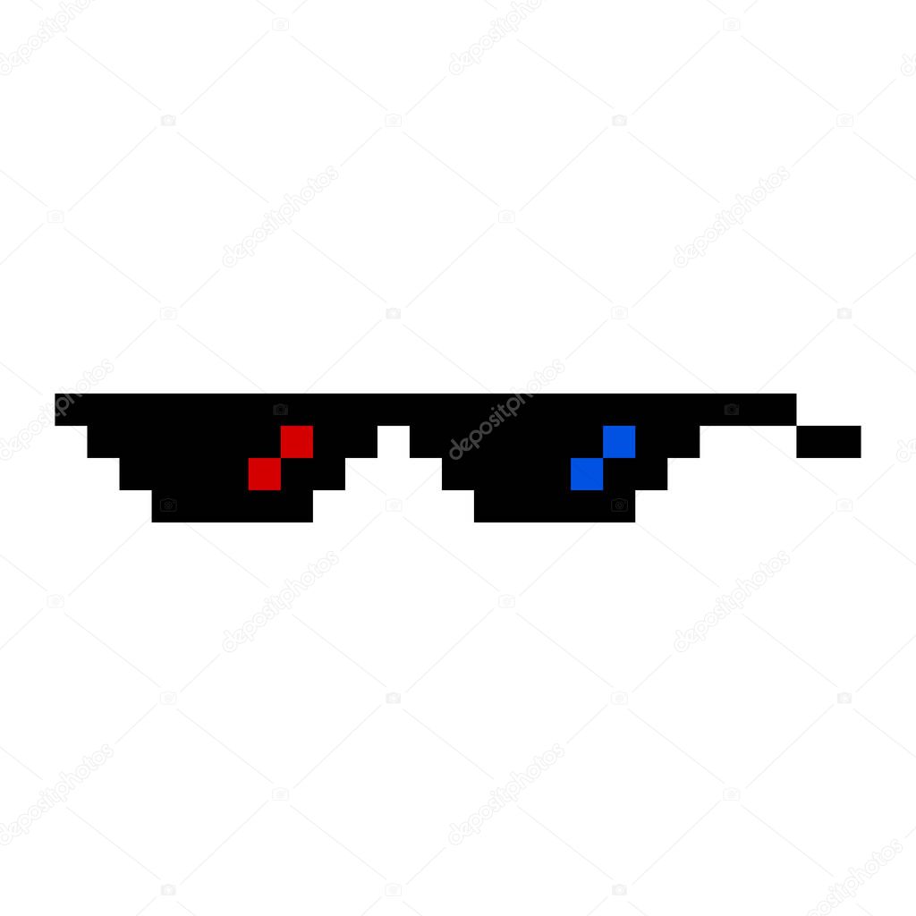 Pixel cinema glasses