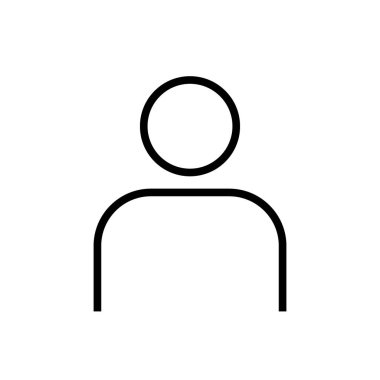 Erkekler simgesi basit tasarım