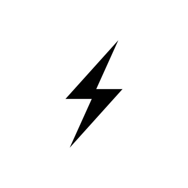 Flash ikon enkel design. Vektoreps10 — Stock vektor