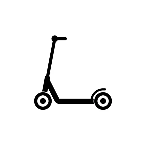 Scooter icône symbole conception simple — Image vectorielle
