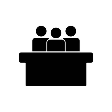 Jüri simgesi basit tasarım. Vektör Eps10