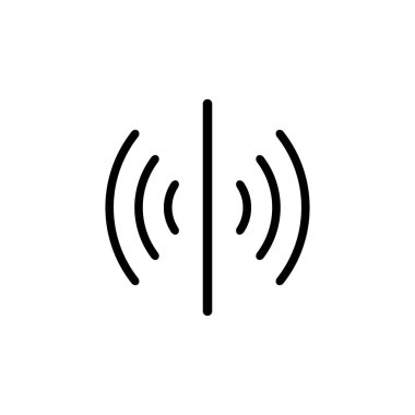 Sensör simgesi basit tasarım. Vektör Eps10