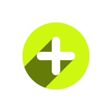 Artı simge. Mükemmel ağ ve mobil konsept için sembolleri ekle, Yeni, Çoğalt.