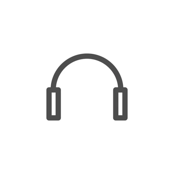 Εικονίδιο ακουστικών. Ασύρματα ακουστικά, ακουστικά εικονίδια για σύγχρονα web και κινητά Ui σχέδια. — Διανυσματικό Αρχείο