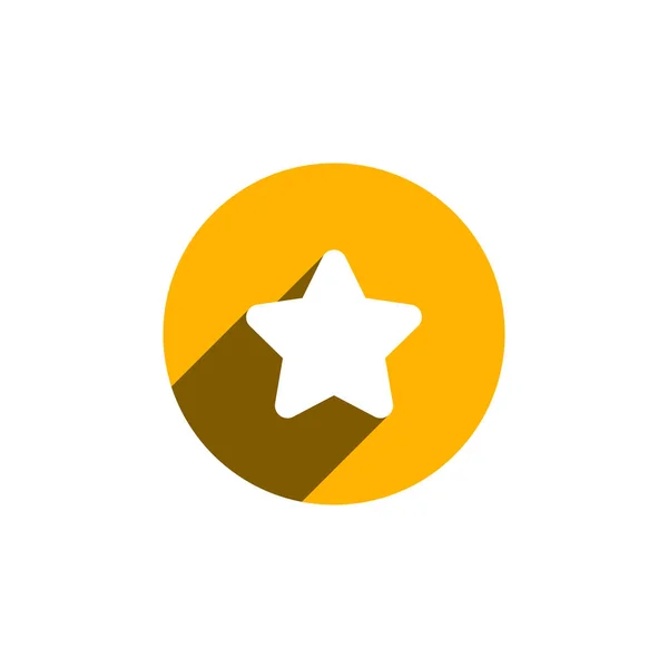 Icona della stella. Preferito, Valutazione, I migliori simboli per il web perfetto e concetto mobile . — Vettoriale Stock