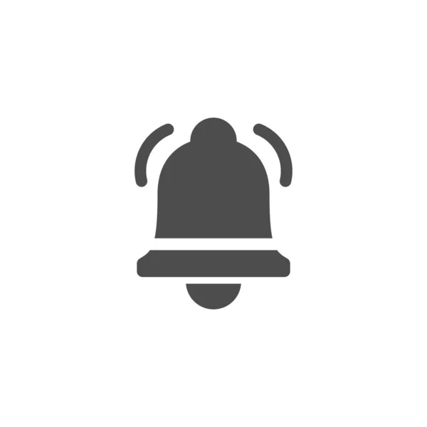 Icône Bell. Sonnerie, alarme, signaux d'alerte. Message / Chat Symbole de notifications pour applications mobiles et web modernes Conception UI / UX . — Image vectorielle