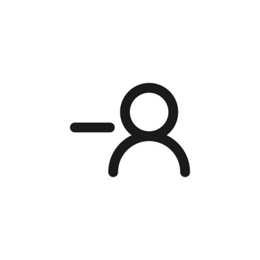 Eksi işaretli kullanıcı simgesi. Arkadaş olmayan kullanıcı simgesi. Arkadaşını kaldır. Blok kişi.