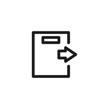 Stok Simgesini Taşı. Modern web ve mobil Ui tasarımı için ticaret konsepti. İşaretleri al ve sat.