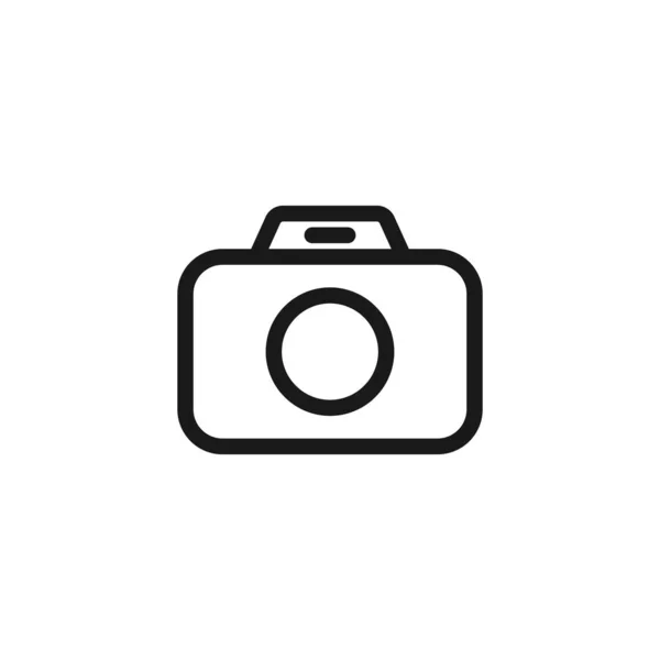 Kamera ikon. Fotókamera ikon. Csinálj egy képet, fénykép szimbólummal. Fényképezés koncepció a modern web és mobil Ui tervek. — Stock Fotó