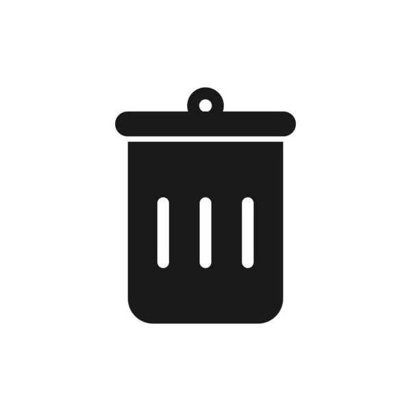 ゴミはアイコンになる記号を削除します。ゴミコンテナ、ゴミ箱、ごみ箱、ゴミバスケット。現代のWebおよびモバイルWeb UIコンセプトのシンボルを削除する. — ストック写真