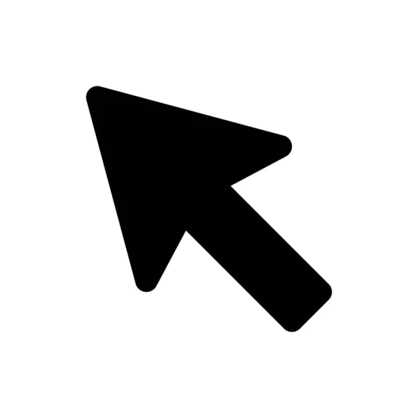 Cursor Symbol Pfeil Symbol Mauszeiger Cursor Illustration Verschieben Klicken Sie — Stockvektor