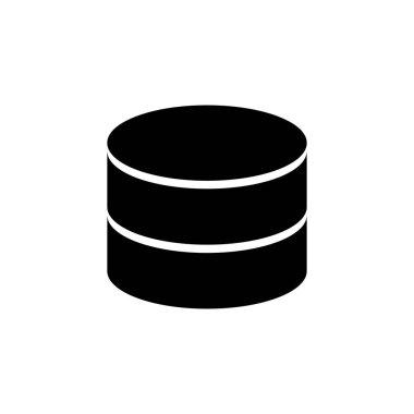 Satır biçiminde veritabanı simgesi. Depolama, sunucu simgesi.