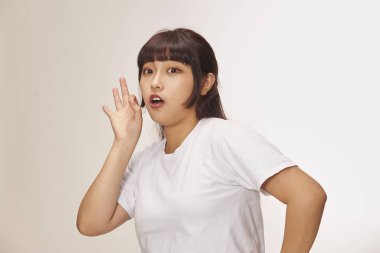 Kız Model İfade ve Duruşu