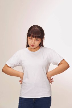 Kız Model İfade ve Duruşu