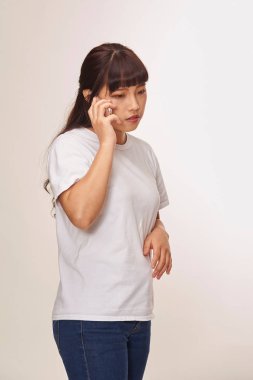 Kız Model İfade ve Duruşu