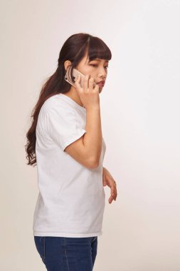 Kız Model İfade ve Duruşu