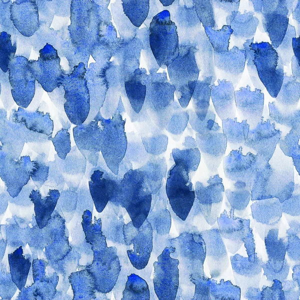 Nahtloses Muster Von Aquarell Pinselstrichen Aquarellillustration — Stockfoto